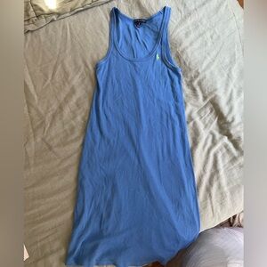 Blue Sleeveless Top